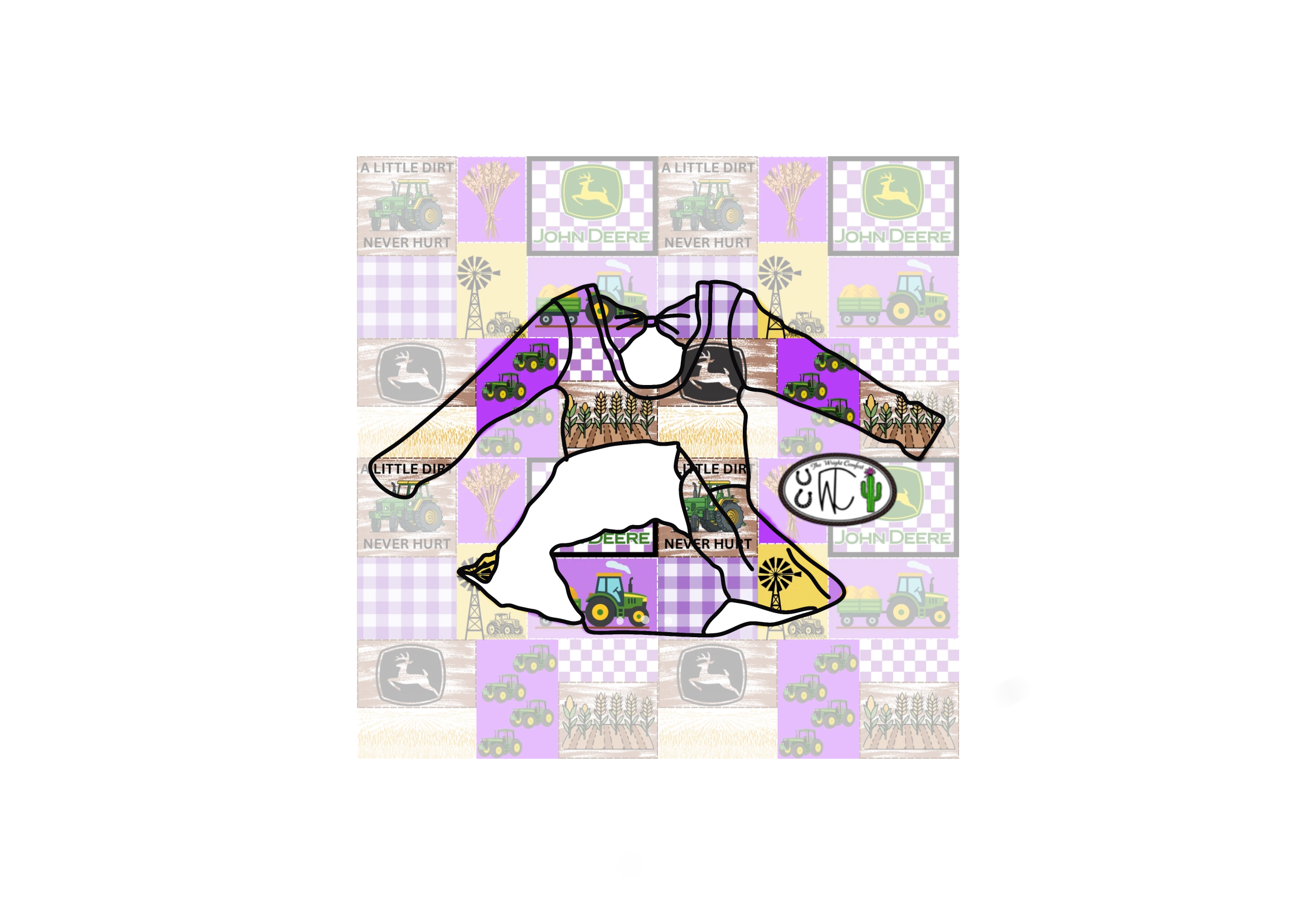 Purple John Deere