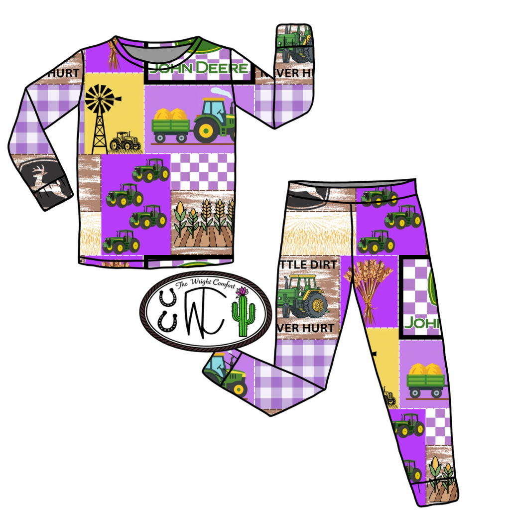 Purple John Deere