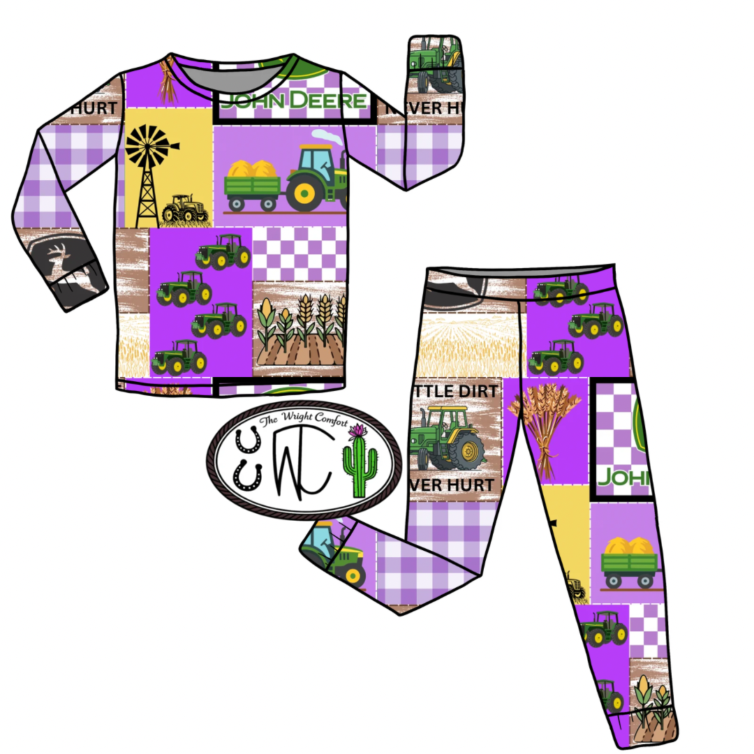 Purple John Deere