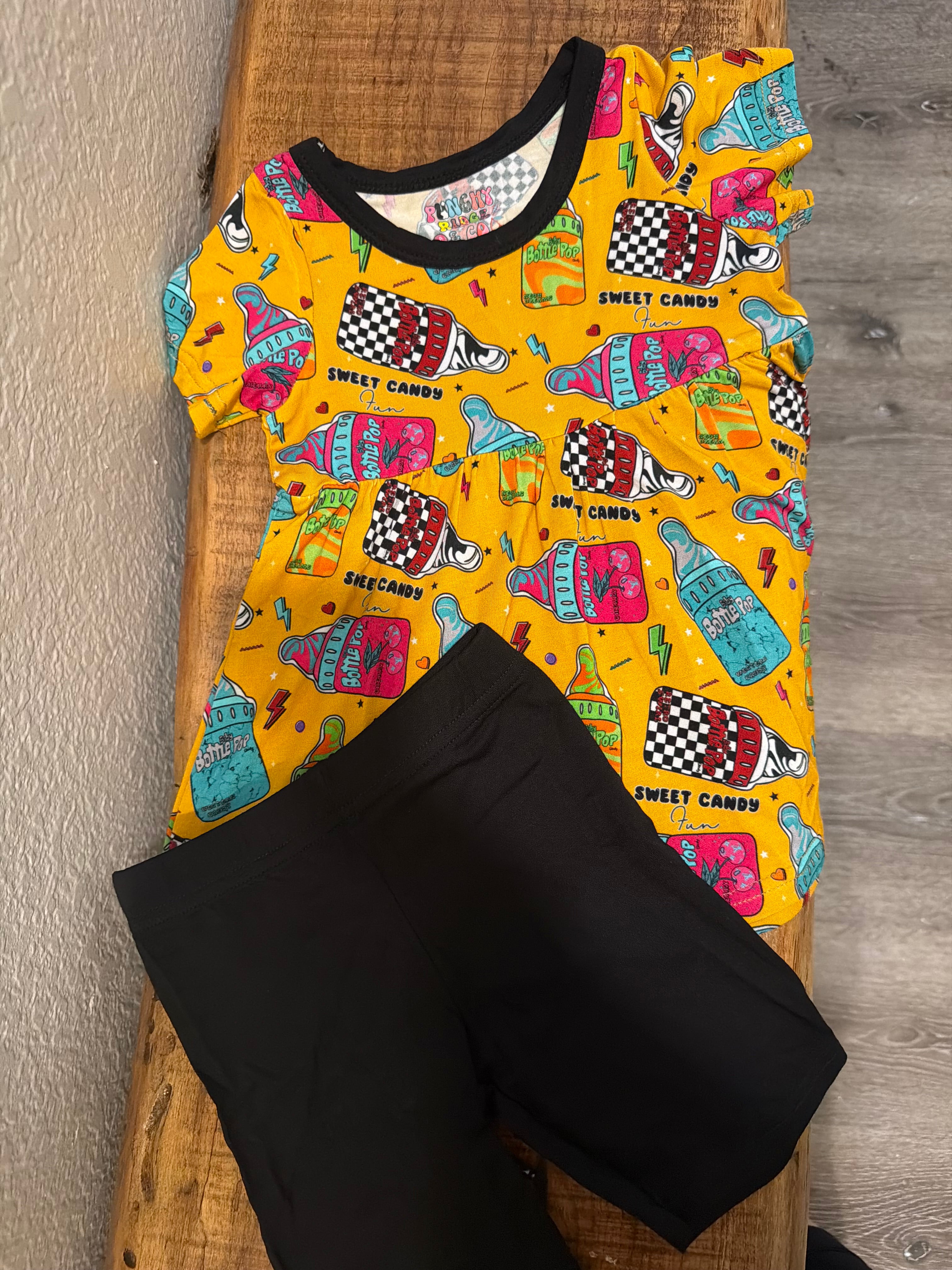 Bottle Pop Peplum