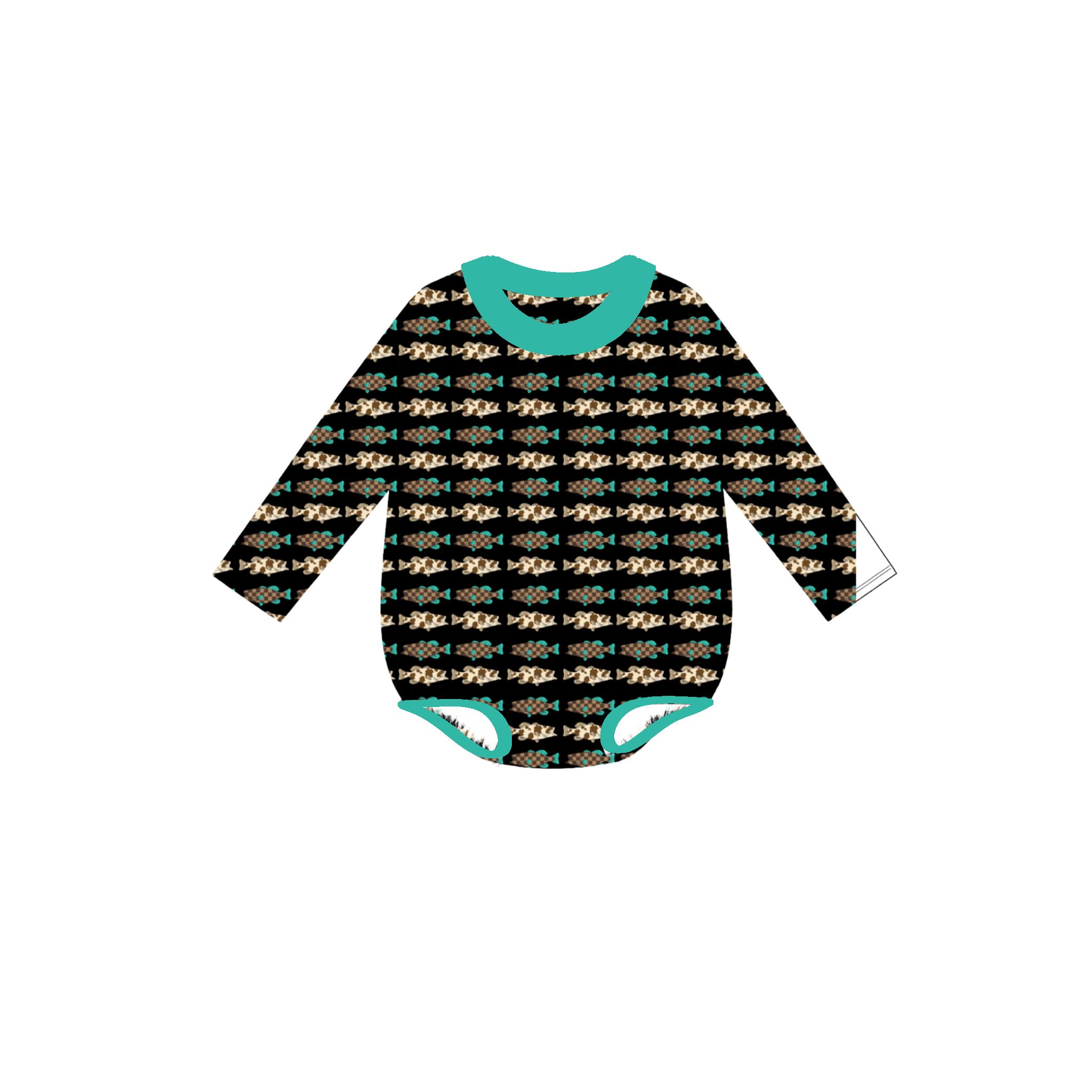 Cow/Checkered Fish